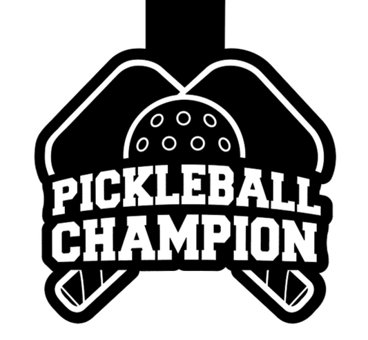 Pickleball Champion Personalized Bag Tag