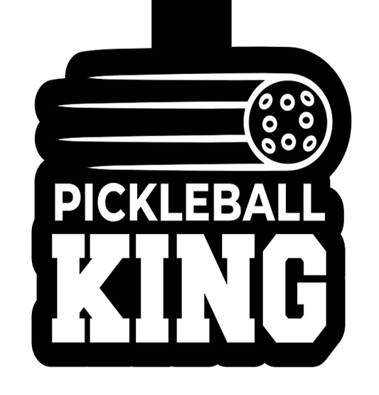 Pickleball King Personalized Bag Tag